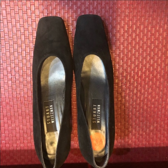 Stuart Weizmann Square toe pumps 9.5. - Picture 8 of 8